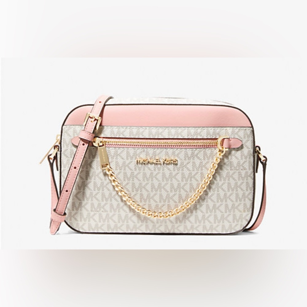 Jet Set Large Logo Crossbody Bag